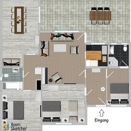 Heimathafen Direkt Am Mit Eingez Garten Dom wakacyjny Kalifornien